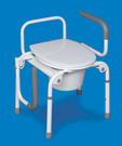 Drop Arm Commode