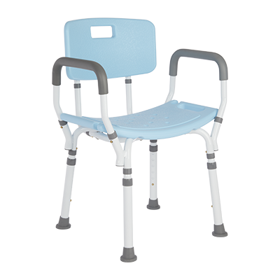 Bath Bench with Arms and Back